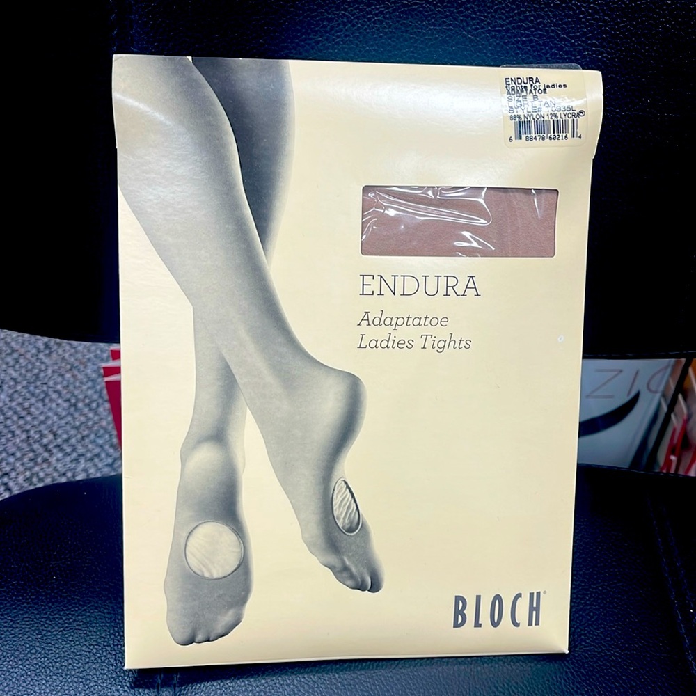 Bloch Endura Adaptatoe Convertible Transition Dance Tights